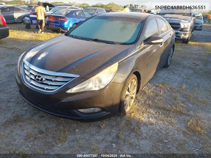 5NPEC4AB8DH636551 2013 Hyundai Sonata Limited 2.0T