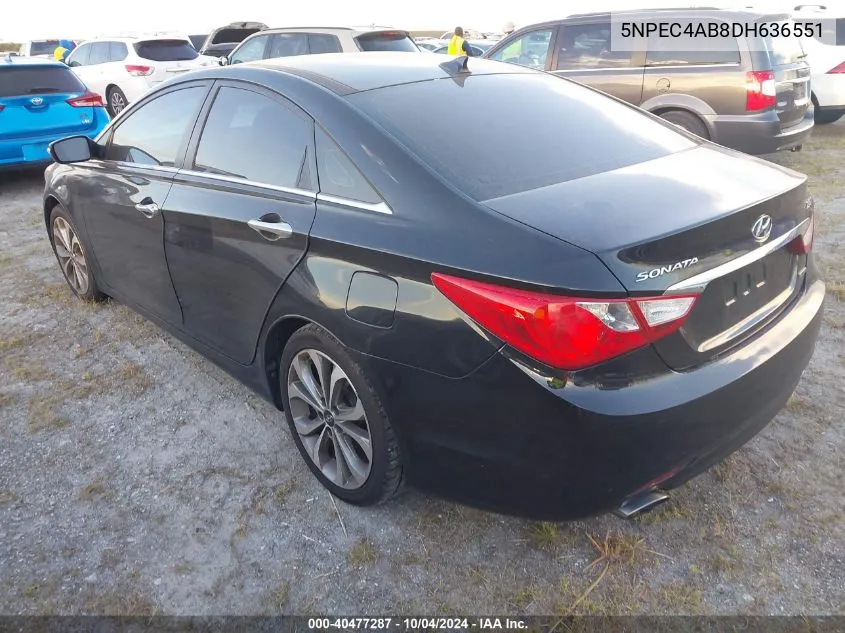 5NPEC4AB8DH636551 2013 Hyundai Sonata Limited 2.0T