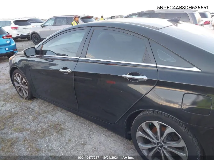 5NPEC4AB8DH636551 2013 Hyundai Sonata Limited 2.0T