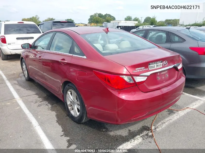 5NPEB4AC0DH622171 2013 Hyundai Sonata Gls