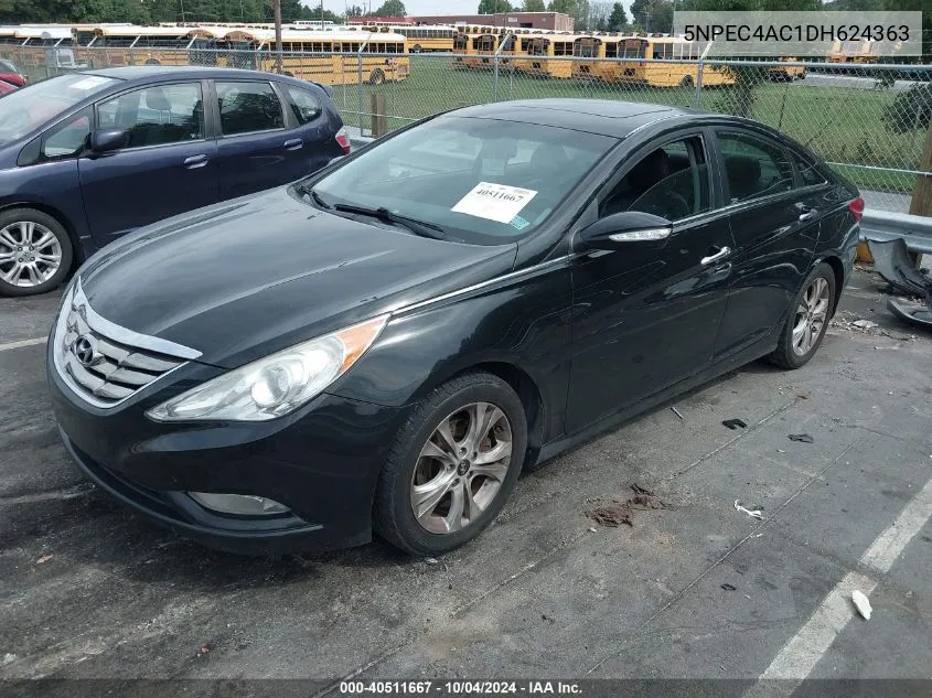 5NPEC4AC1DH624363 2013 Hyundai Sonata Limited