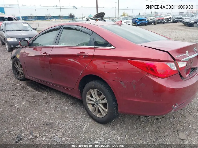 5NPEB4AC3DH609933 2013 Hyundai Sonata Gls