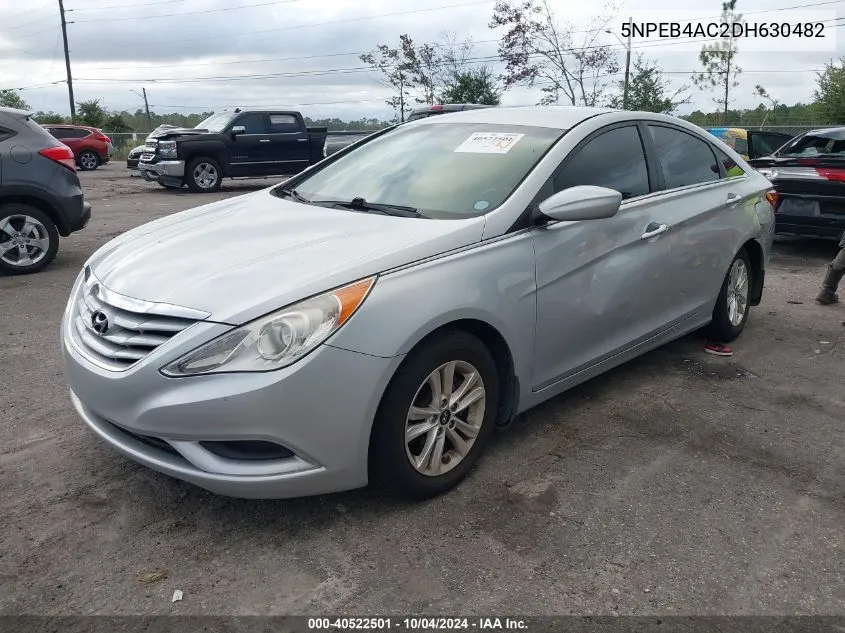 5NPEB4AC2DH630482 2013 Hyundai Sonata Gls