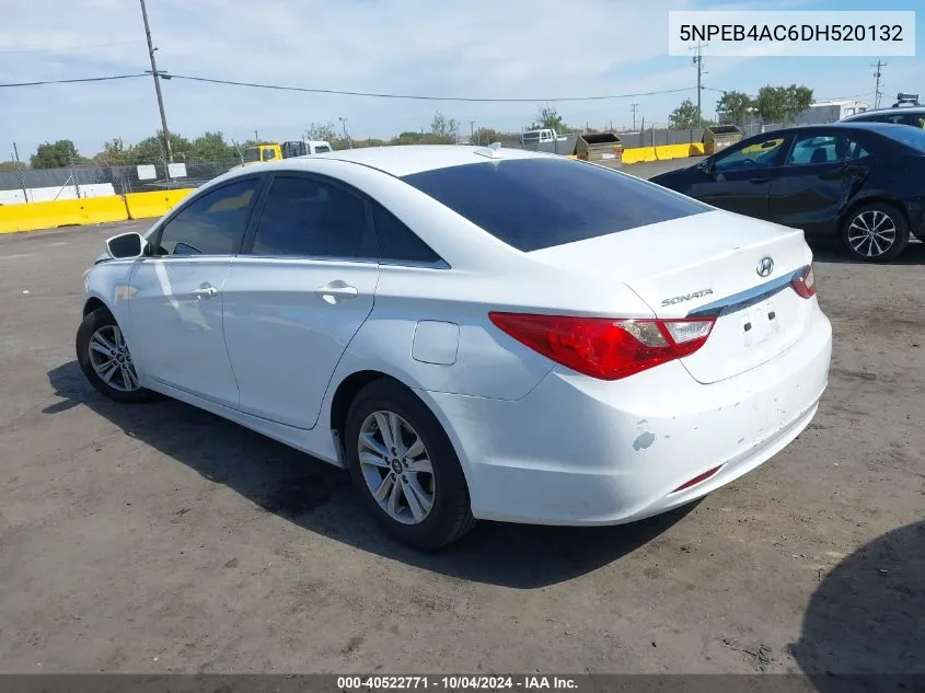 5NPEB4AC6DH520132 2013 Hyundai Sonata Gls