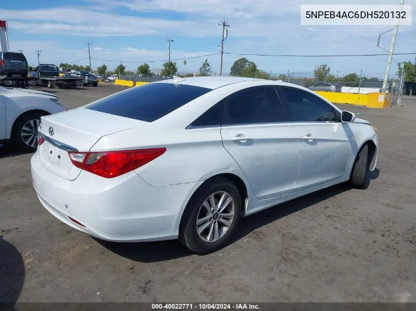 5NPEB4AC6DH520132 2013 Hyundai Sonata Gls