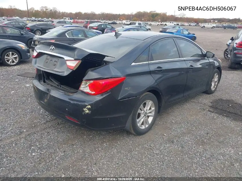 5NPEB4AC6DH506067 2013 Hyundai Sonata Gls