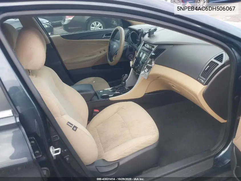 5NPEB4AC6DH506067 2013 Hyundai Sonata Gls