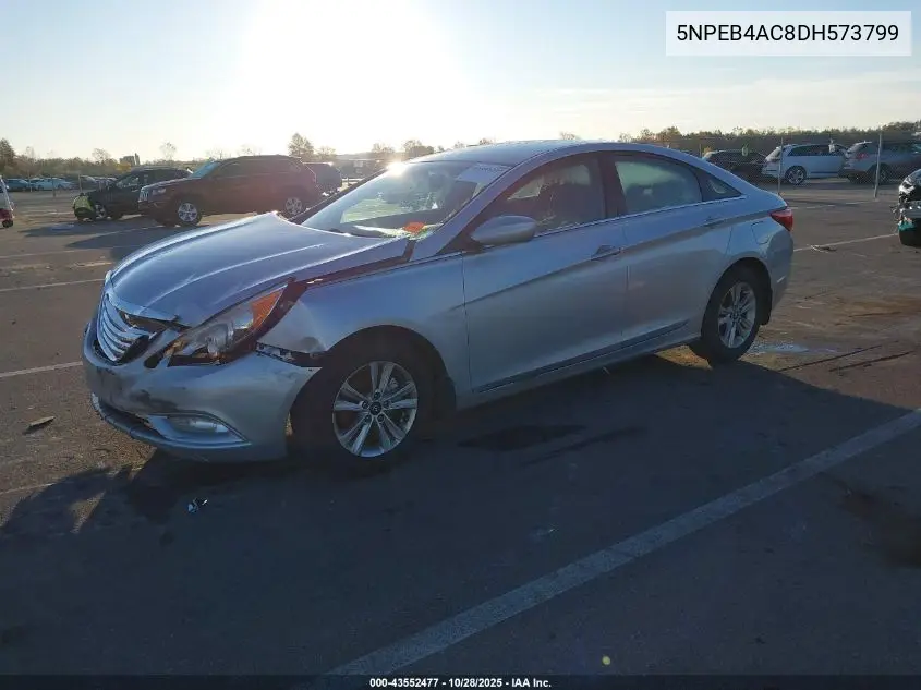 5NPEB4AC8DH573799 2013 Hyundai Sonata Gls