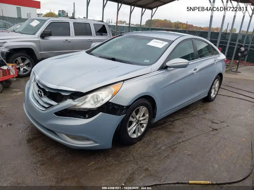 5NPEB4AC6DH722811 2013 Hyundai Sonata Gls