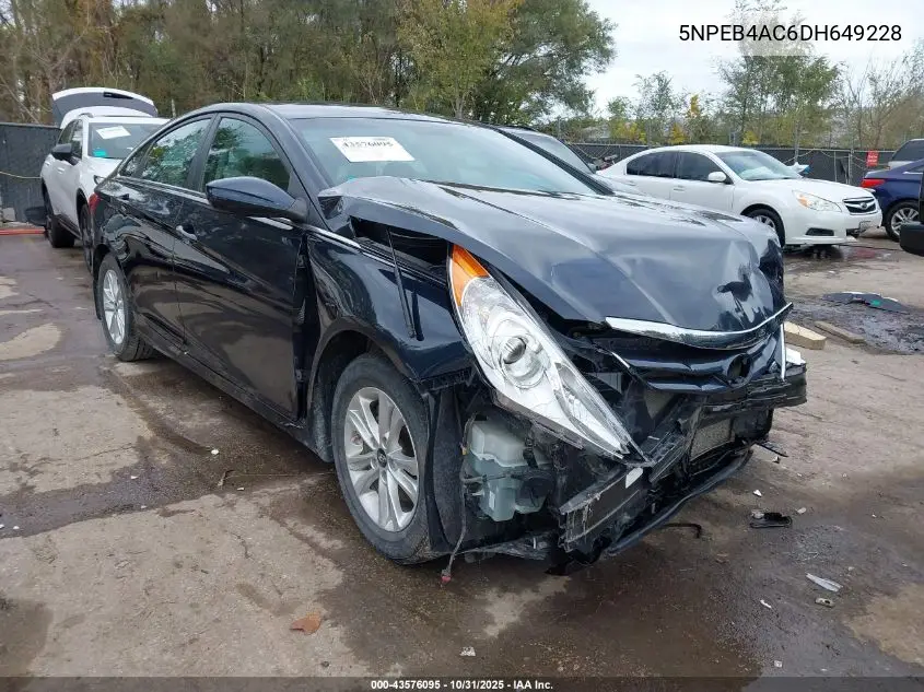 5NPEB4AC6DH649228 2013 Hyundai Sonata Gls