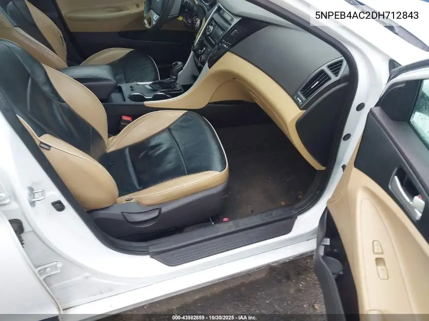 5NPEB4AC2DH712843 2013 Hyundai Sonata Gls