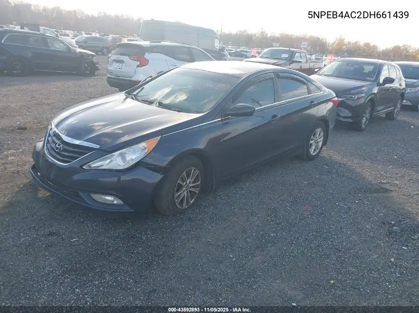 5NPEB4AC2DH661439 2013 Hyundai Sonata Gls