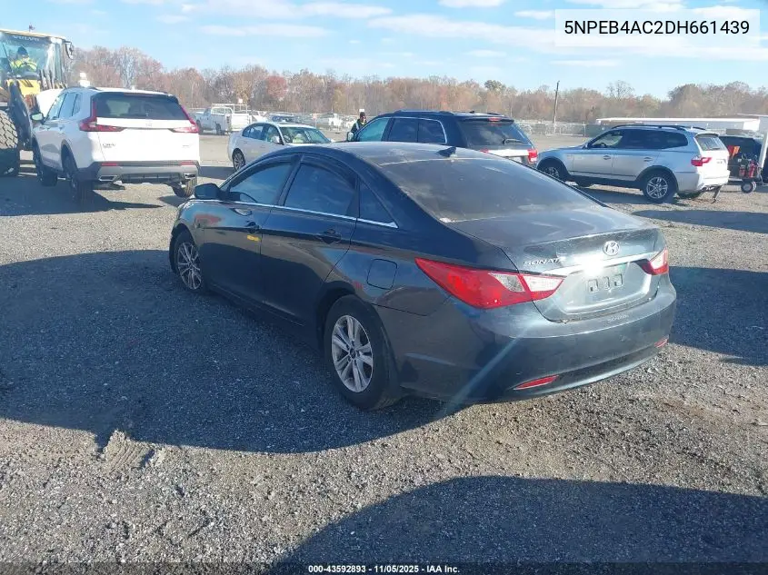 5NPEB4AC2DH661439 2013 Hyundai Sonata Gls