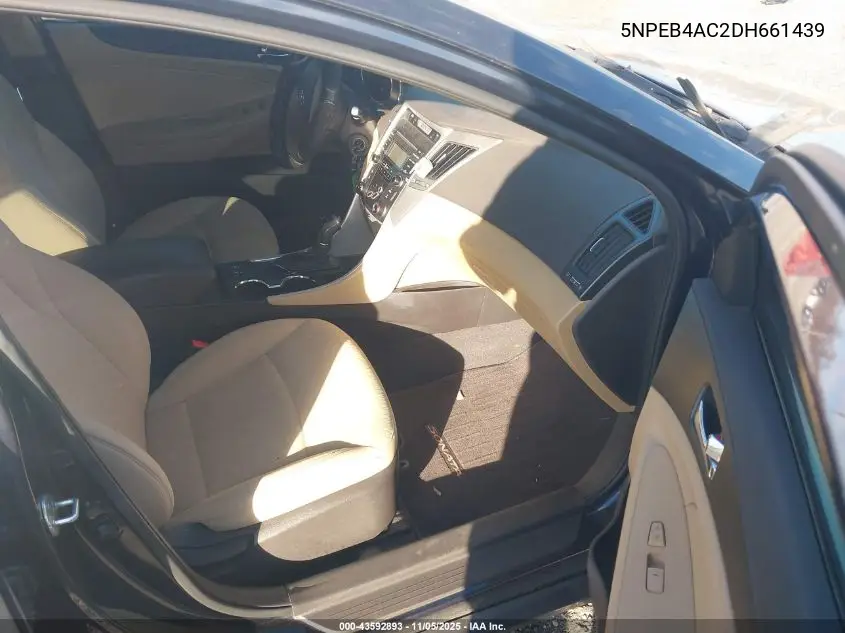 5NPEB4AC2DH661439 2013 Hyundai Sonata Gls