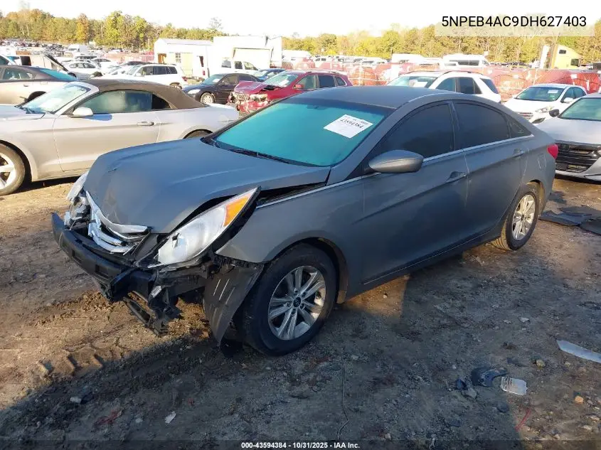 5NPEB4AC9DH627403 2013 Hyundai Sonata Gls