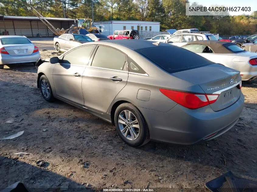 5NPEB4AC9DH627403 2013 Hyundai Sonata Gls