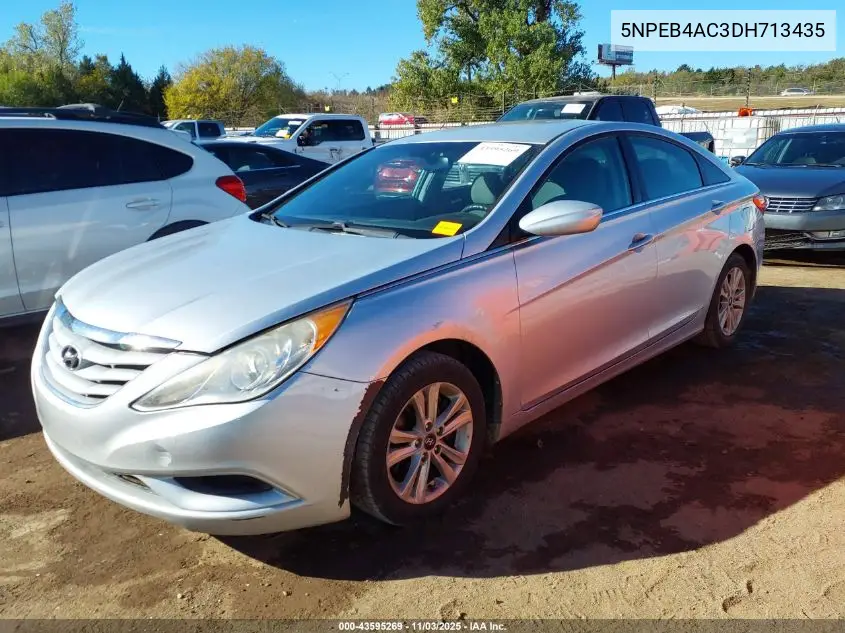 5NPEB4AC3DH713435 2013 Hyundai Sonata Gls