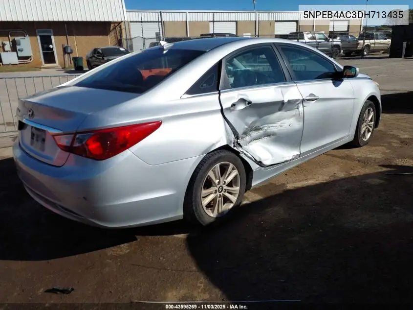 5NPEB4AC3DH713435 2013 Hyundai Sonata Gls