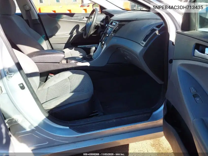 5NPEB4AC3DH713435 2013 Hyundai Sonata Gls