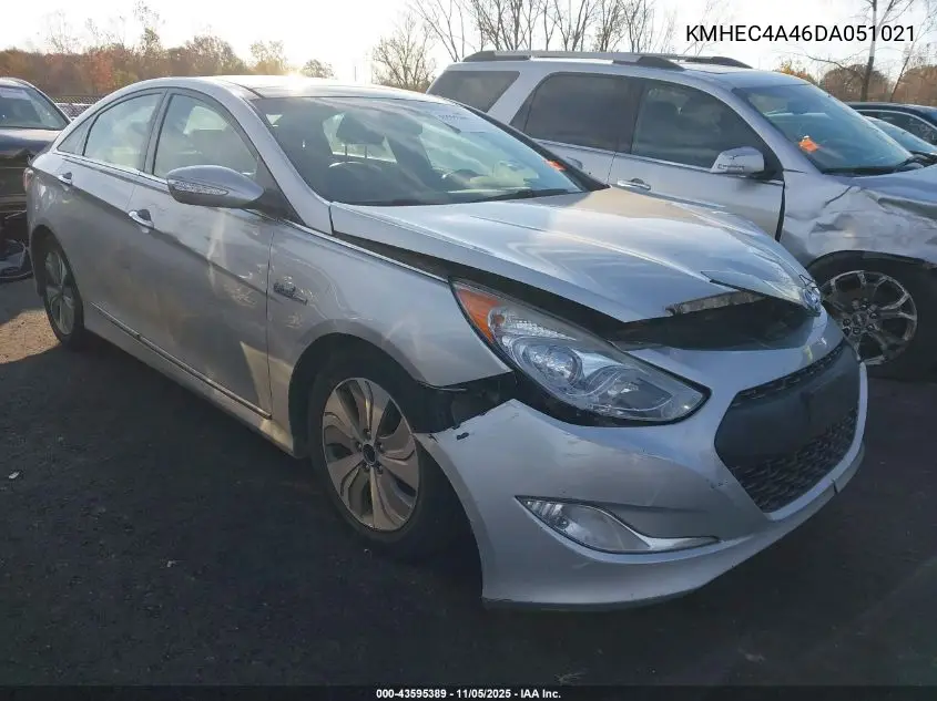KMHEC4A46DA051021 2013 Hyundai Sonata Hybrid Limited