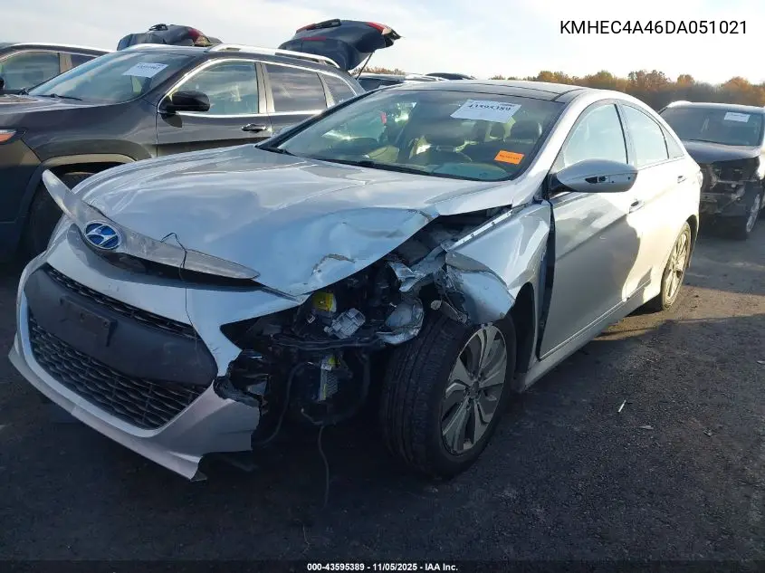 KMHEC4A46DA051021 2013 Hyundai Sonata Hybrid Limited