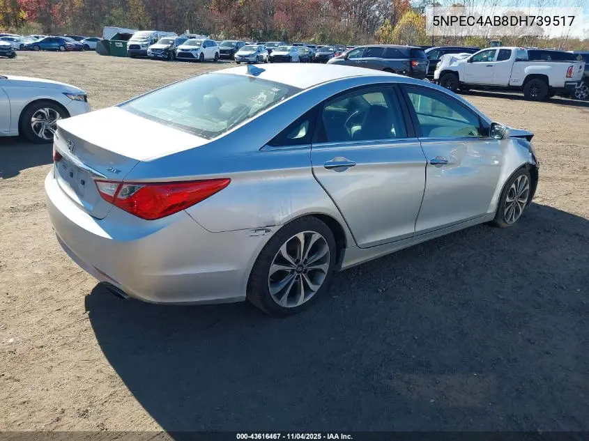 5NPEC4AB8DH739517 2013 Hyundai Sonata Se 2.0T