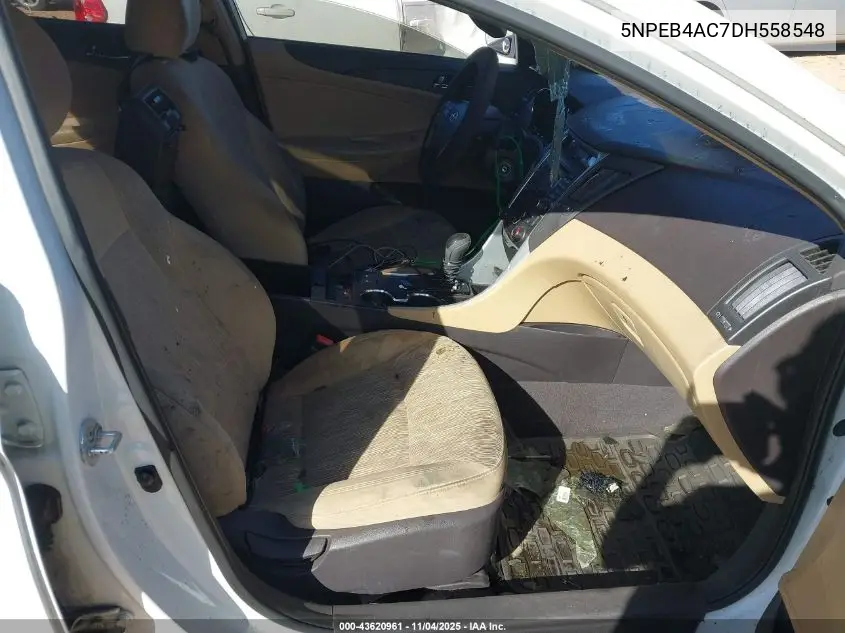 5NPEB4AC7DH558548 2013 Hyundai Sonata Gls
