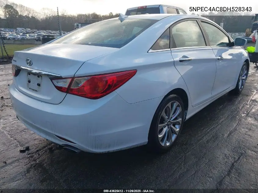5NPEC4AC8DH528343 2013 Hyundai Sonata Se