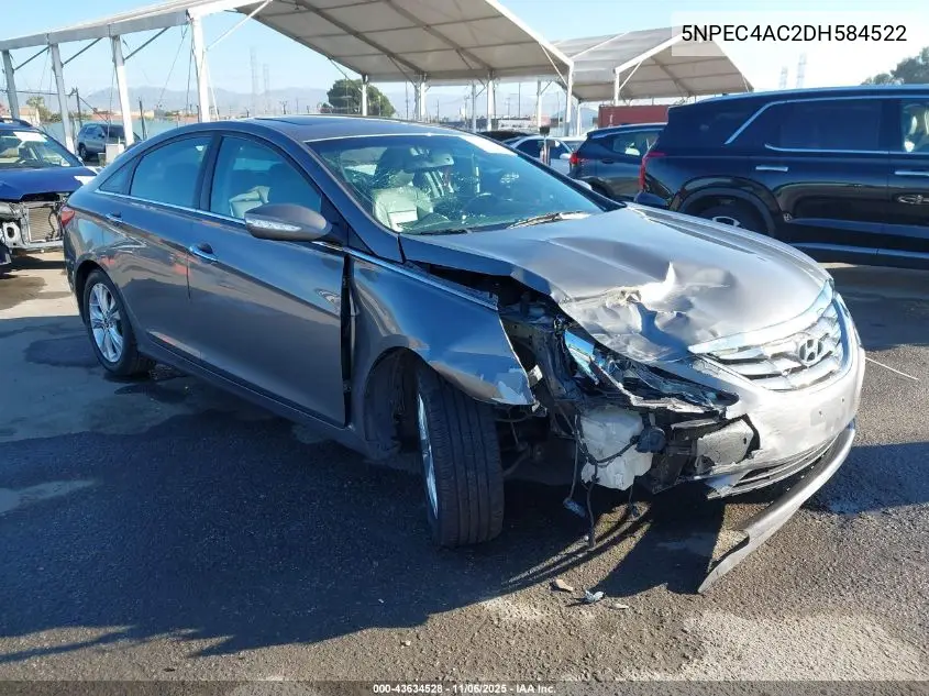 5NPEC4AC2DH584522 2013 Hyundai Sonata Limited