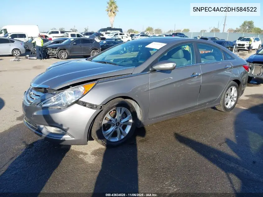 5NPEC4AC2DH584522 2013 Hyundai Sonata Limited