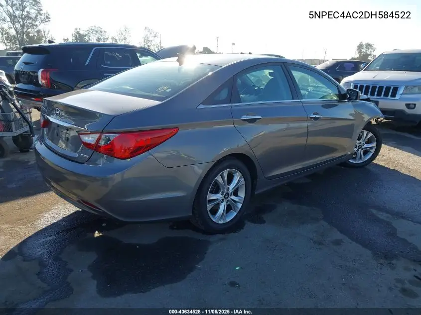 5NPEC4AC2DH584522 2013 Hyundai Sonata Limited