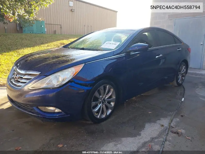 5NPEC4AC4DH558794 2013 Hyundai Sonata Se