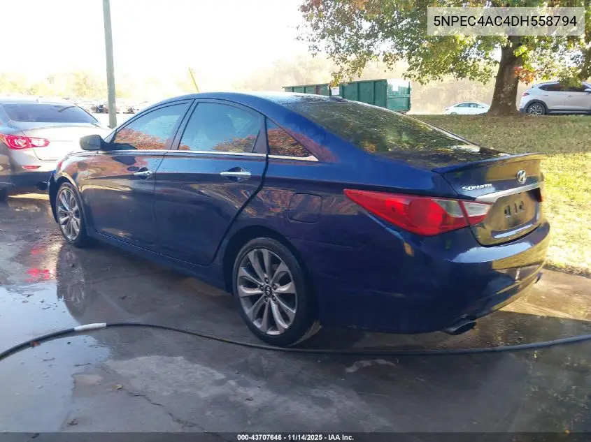 5NPEC4AC4DH558794 2013 Hyundai Sonata Se