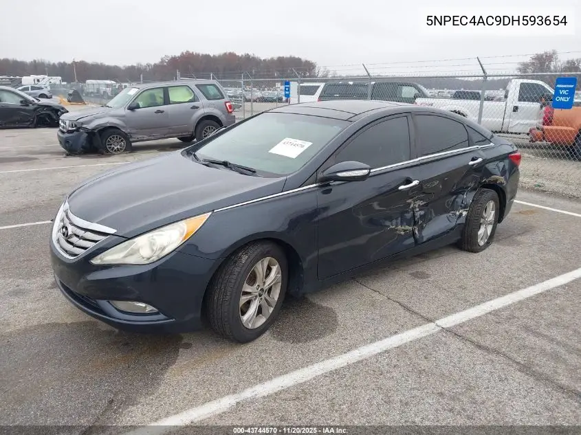 5NPEC4AC9DH593654 2013 Hyundai Sonata Limited