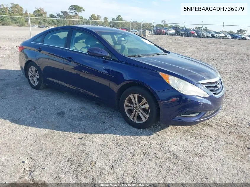 5NPEB4AC4DH736979 2013 Hyundai Sonata Gls