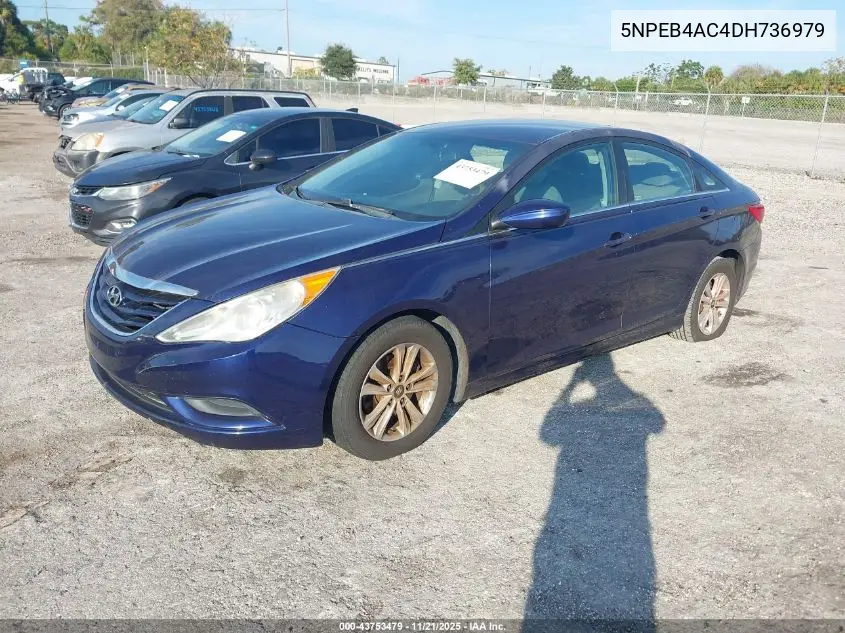 5NPEB4AC4DH736979 2013 Hyundai Sonata Gls
