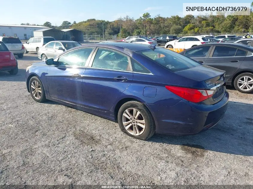 5NPEB4AC4DH736979 2013 Hyundai Sonata Gls