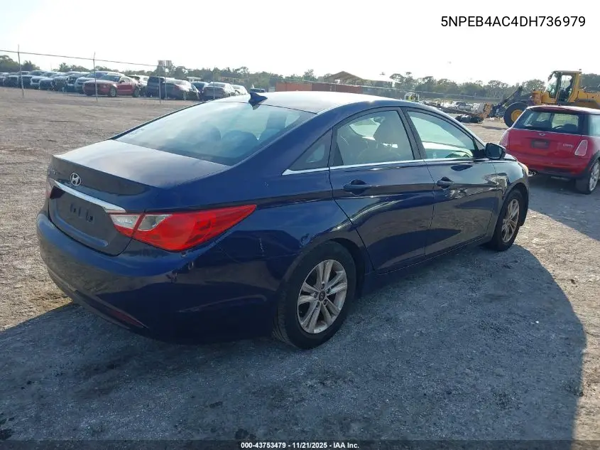 5NPEB4AC4DH736979 2013 Hyundai Sonata Gls