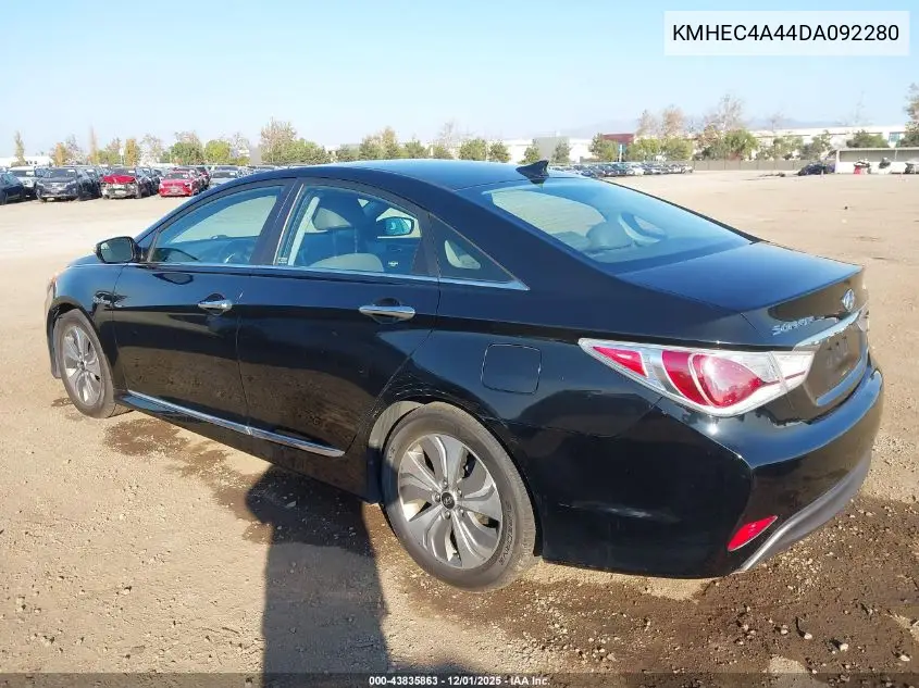 KMHEC4A44DA092280 2013 Hyundai Sonata Hybrid Limited