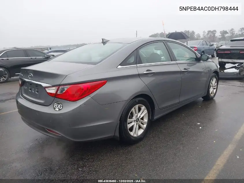 5NPEB4AC0DH798444 2013 Hyundai Sonata Gls