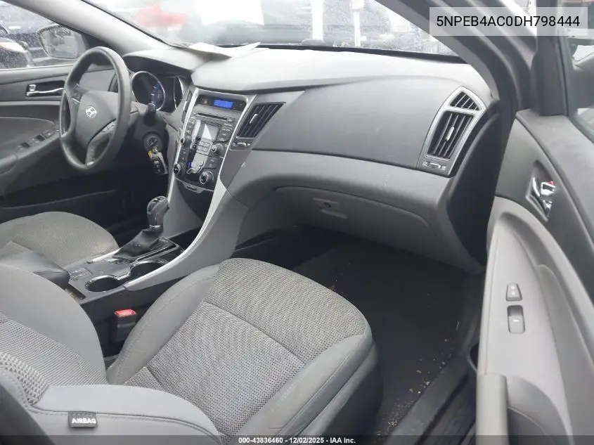 5NPEB4AC0DH798444 2013 Hyundai Sonata Gls
