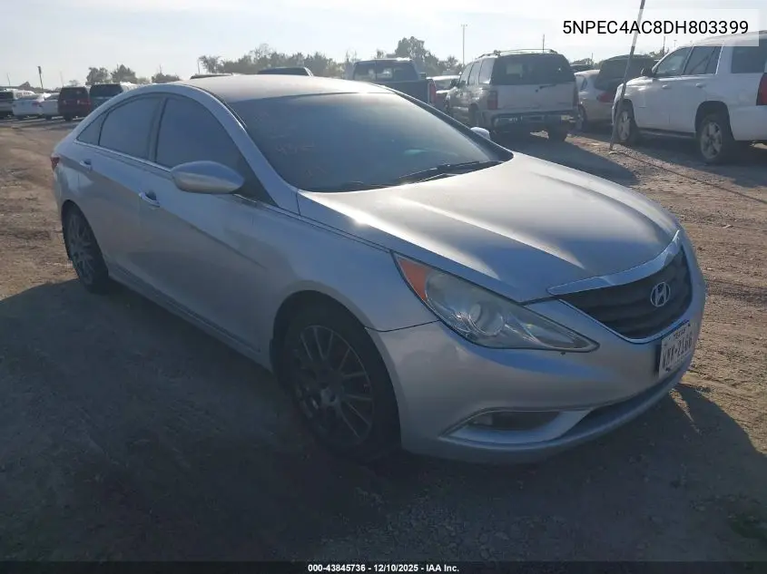 5NPEC4AC8DH803399 2013 Hyundai Sonata Se