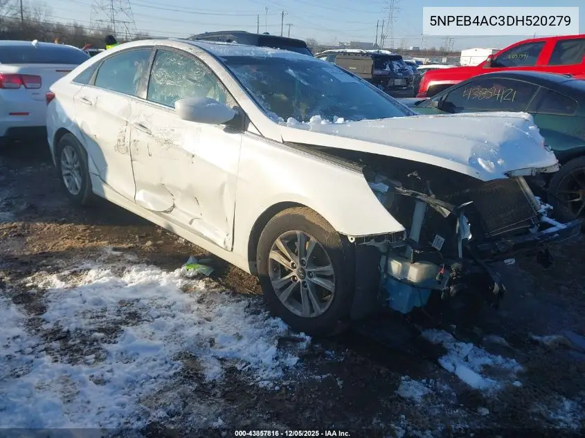 5NPEB4AC3DH520279 2013 Hyundai Sonata Gls