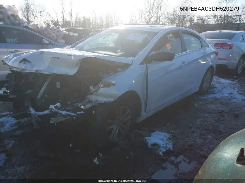 5NPEB4AC3DH520279 2013 Hyundai Sonata Gls