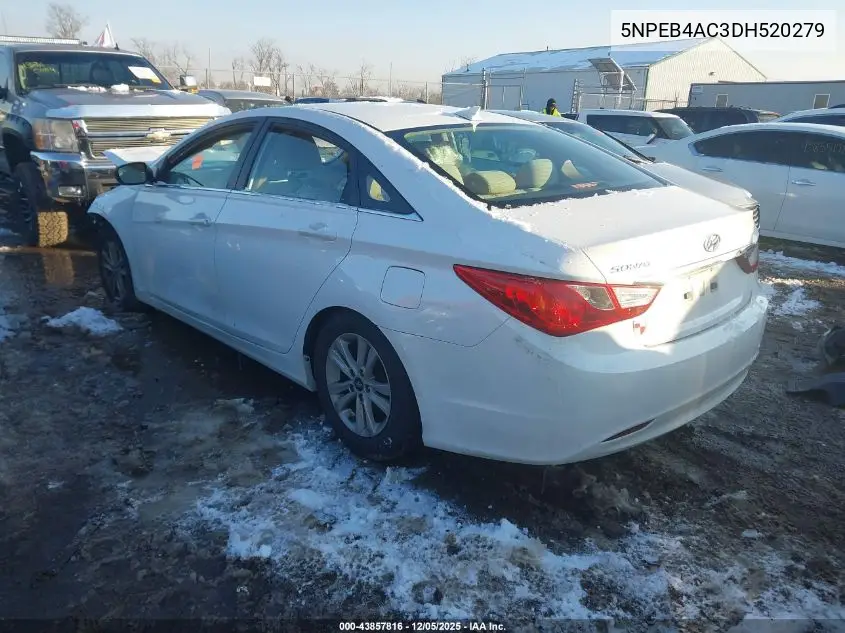 5NPEB4AC3DH520279 2013 Hyundai Sonata Gls