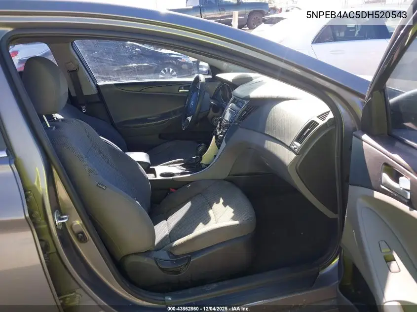5NPEB4AC5DH520543 2013 Hyundai Sonata Gls