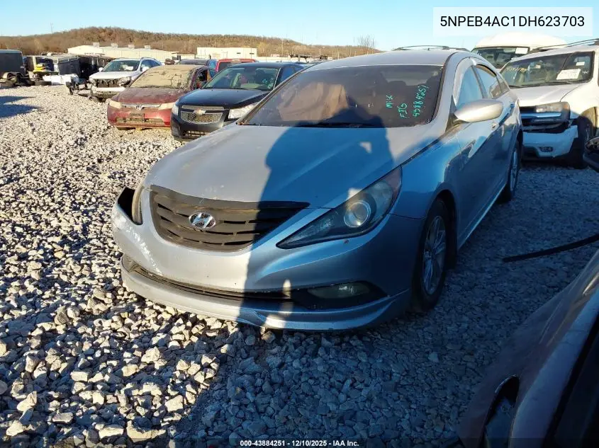 5NPEB4AC1DH623703 2013 Hyundai Sonata Gls