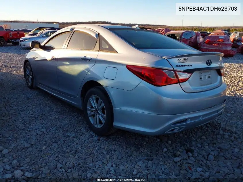 5NPEB4AC1DH623703 2013 Hyundai Sonata Gls