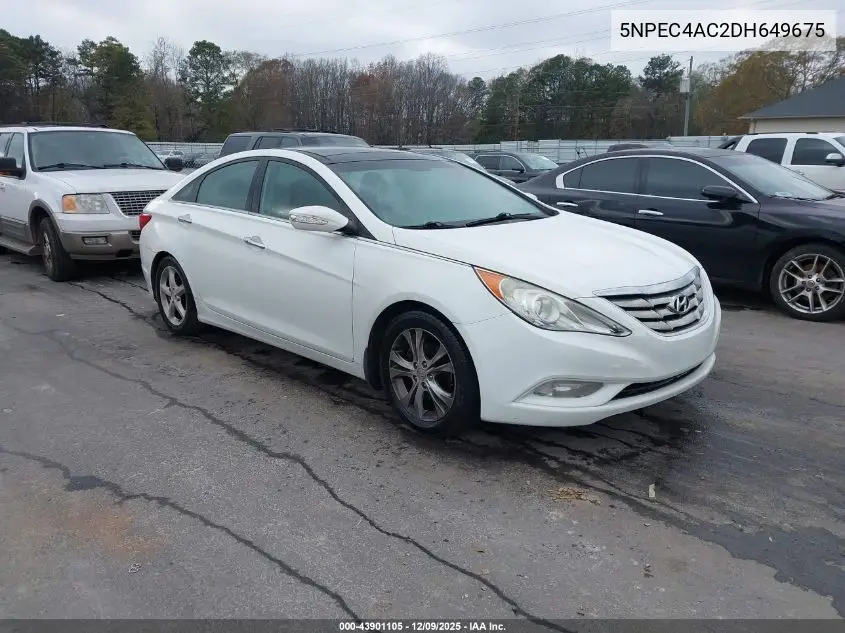 5NPEC4AC2DH649675 2013 Hyundai Sonata Limited