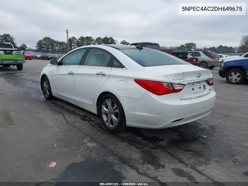 5NPEC4AC2DH649675 2013 Hyundai Sonata Limited